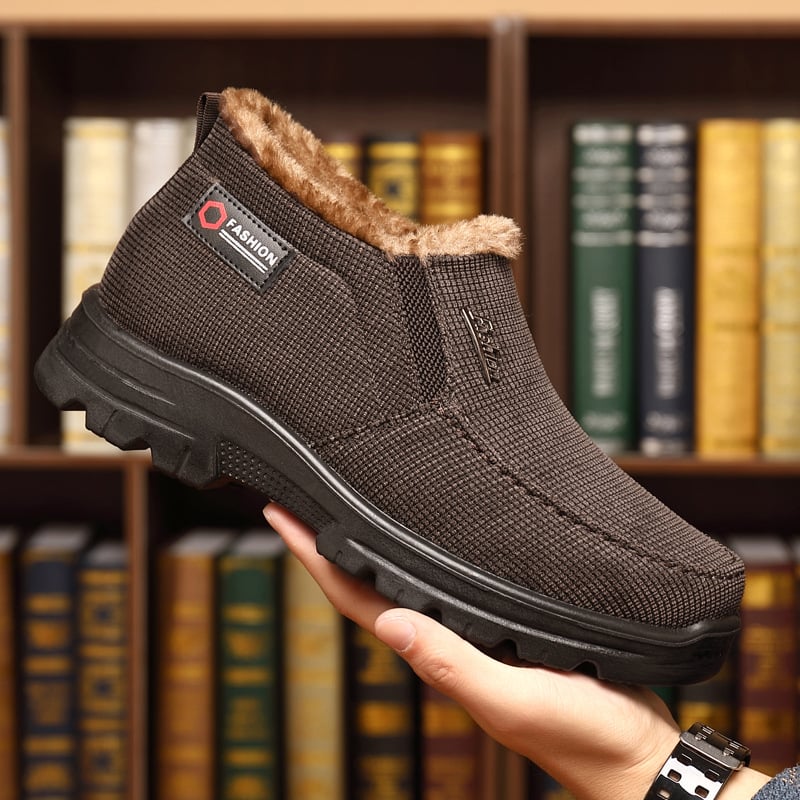 MEN'S COMFORTABLE WARMTH ORTHOPEDIC SLIP-ON SHOES