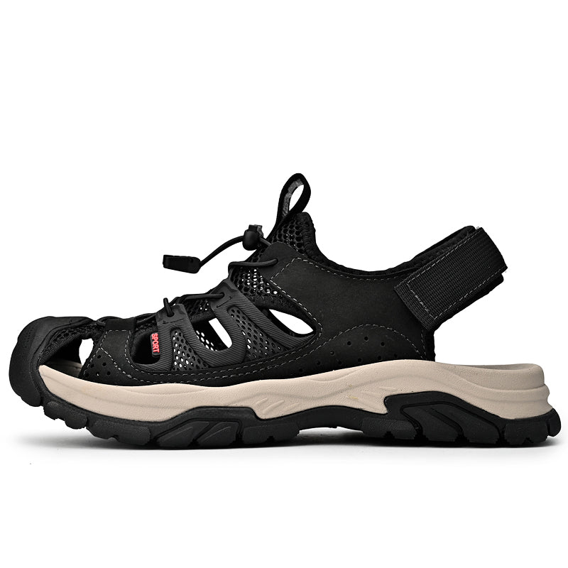 Men's Soft Leather Quick-Dry Breathable Outdoor shoes