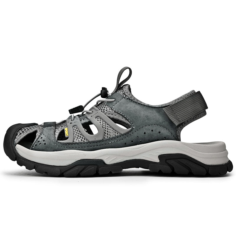 Men's Soft Leather Quick-Dry Breathable Outdoor shoes