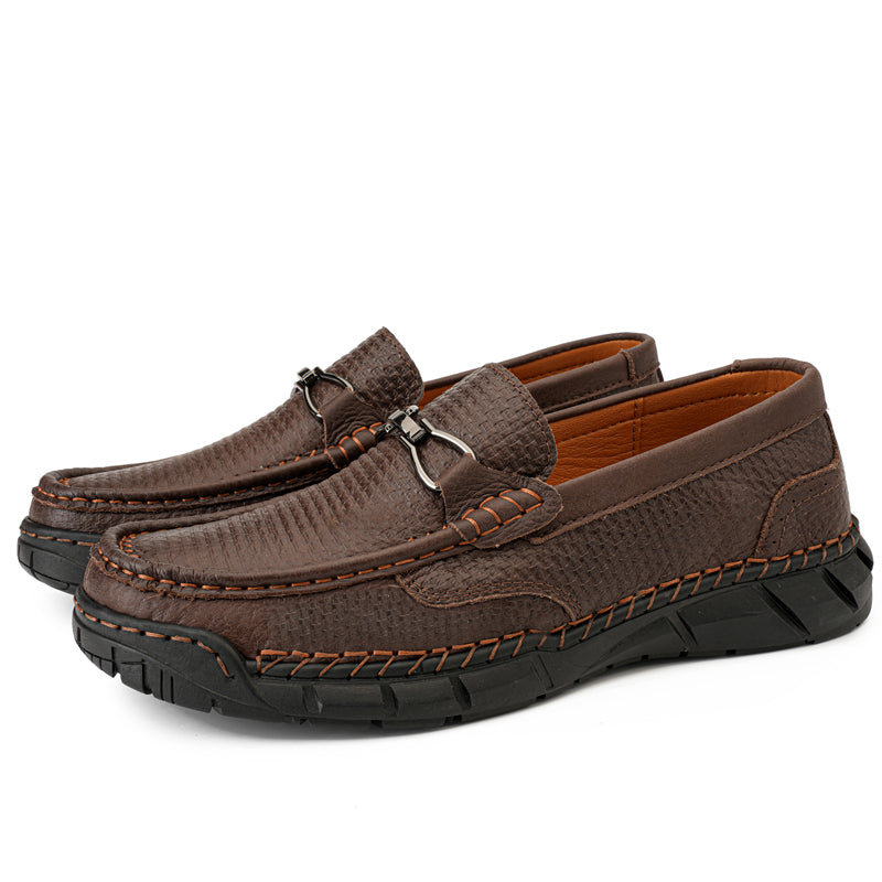 🔥Last Day 60% OFF🔥Men's genuine calfskin leather Slip-On Loafers