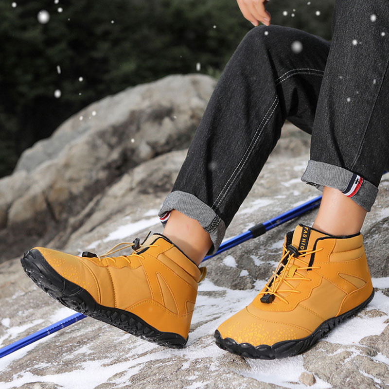Men's Fleece Waterproof Snow Boots🔥Free Shipping
