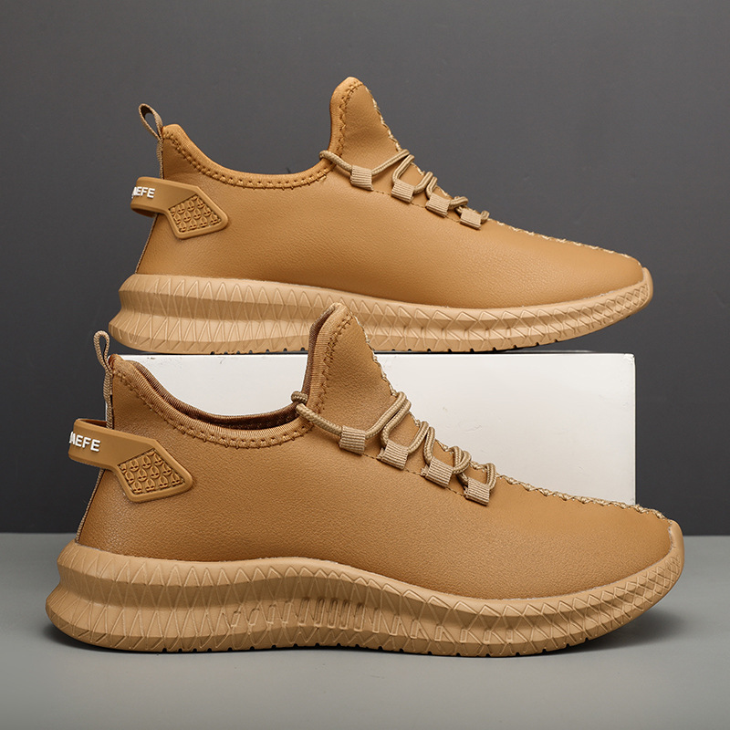 New Men's Leather Comfortable Orthopedic Sports Shoes