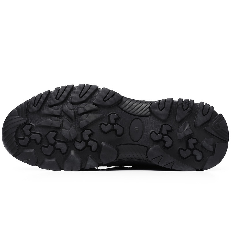 MEN'S EXTENDED WIDTH FOOT AND HEEL COMFORTABLE PLATFORM CASUAL SHOES