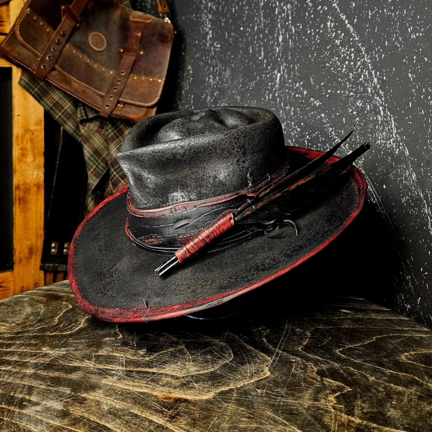 "Rebel" Skull Cowboy Hat