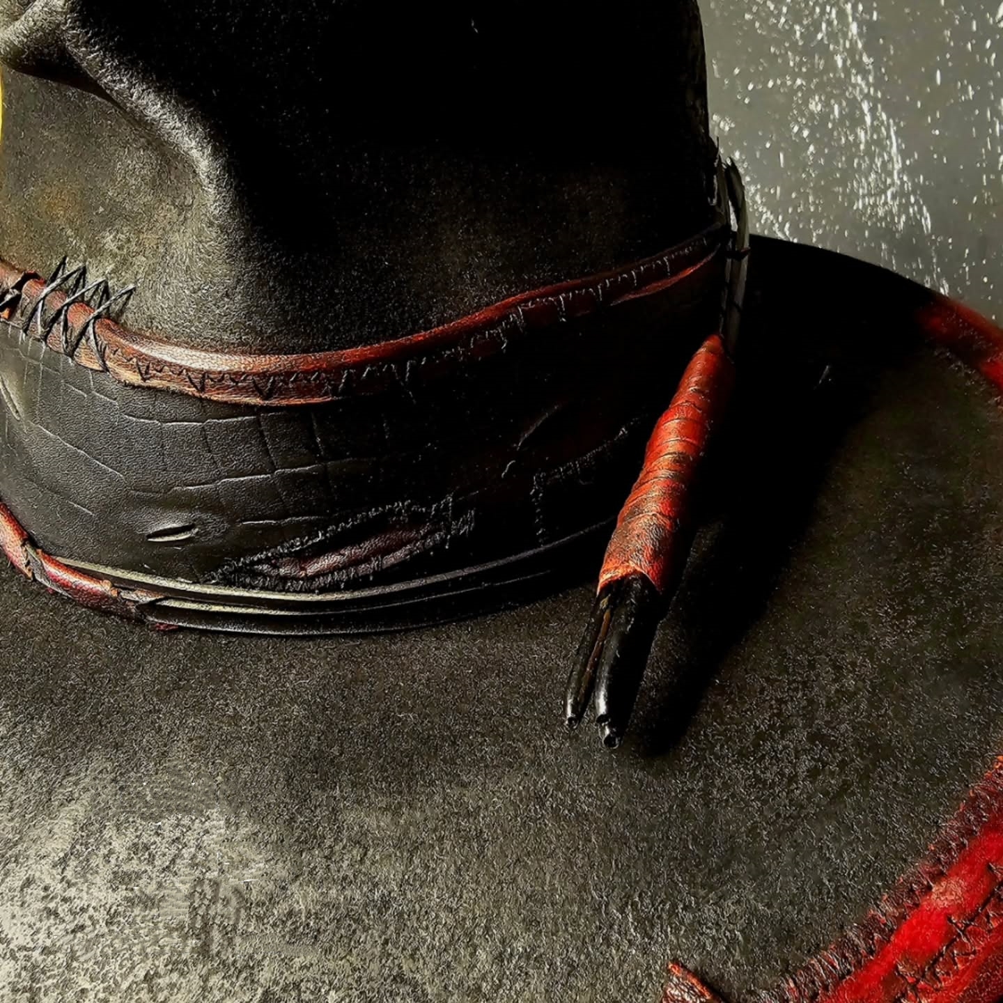 "Rebel" Skull Cowboy Hat