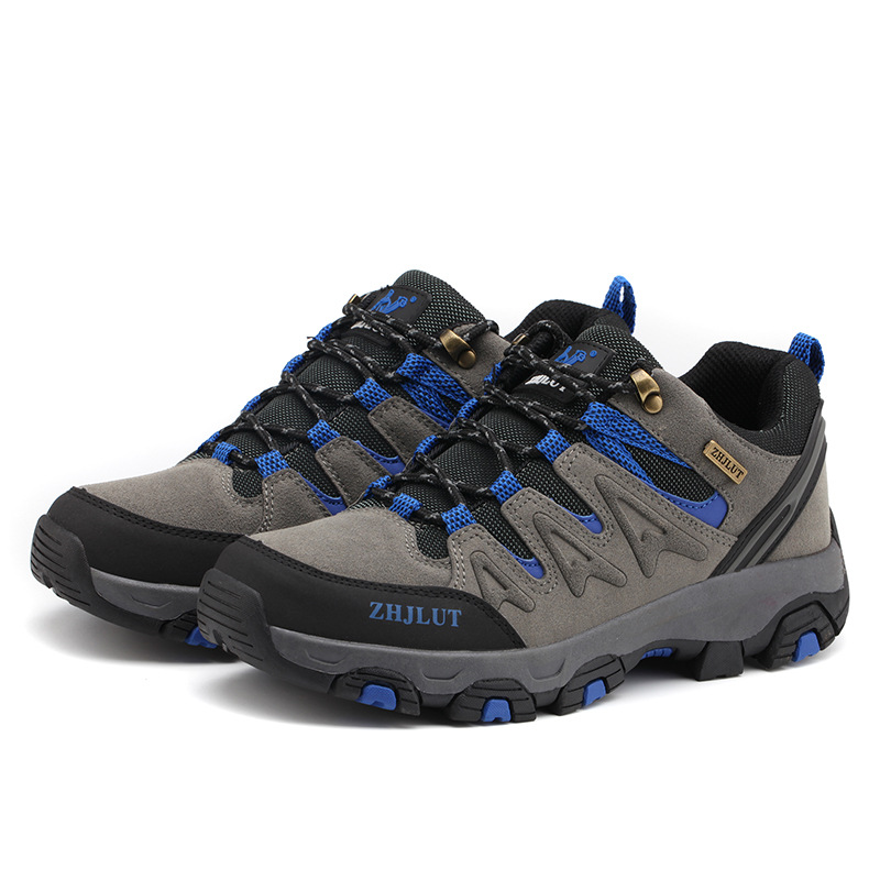 (⏰Limited Time Sale 70% OFF) Men's Outdoor Orthopedic Ankle Support Boots Waterproof Non-slip Wide Toe Hiking Boots