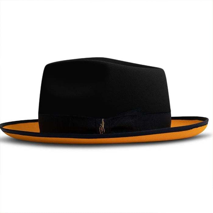 Limited - The Fox Fedora - Black Orange