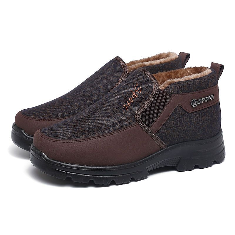 Men's Winter Fleece Non-slip Casual Shoes