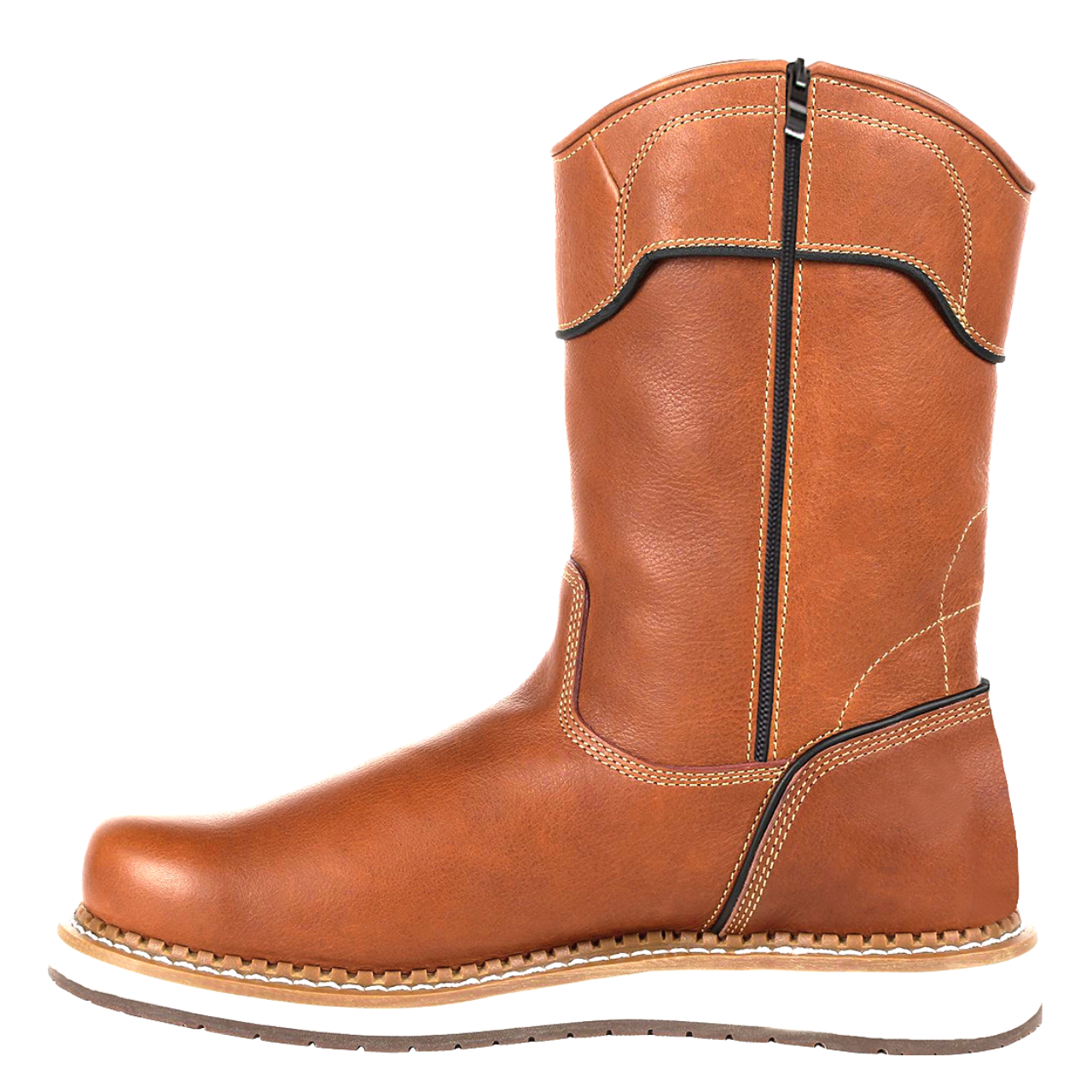 BUY 2 GET FREE SHIPPING - Men's Waterproof Side-zipper Wedge Work Boots