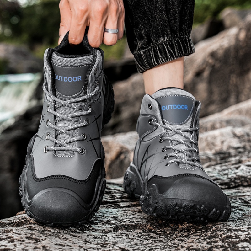 ⏰Limited Time Sale 70% OFF⏰Men's Outdoor Hiking Boots Work Boots - Ideal for Everyday Wear & Outdoor Adventures