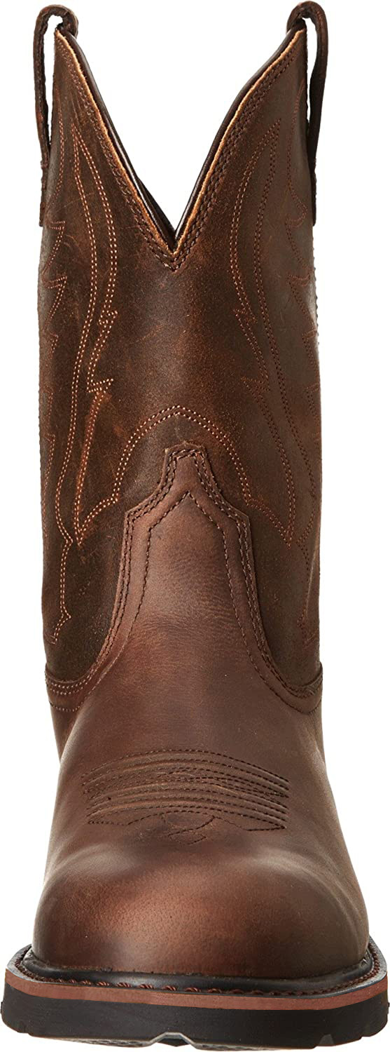 Men's Embroidery Craft Retro Martin Boots