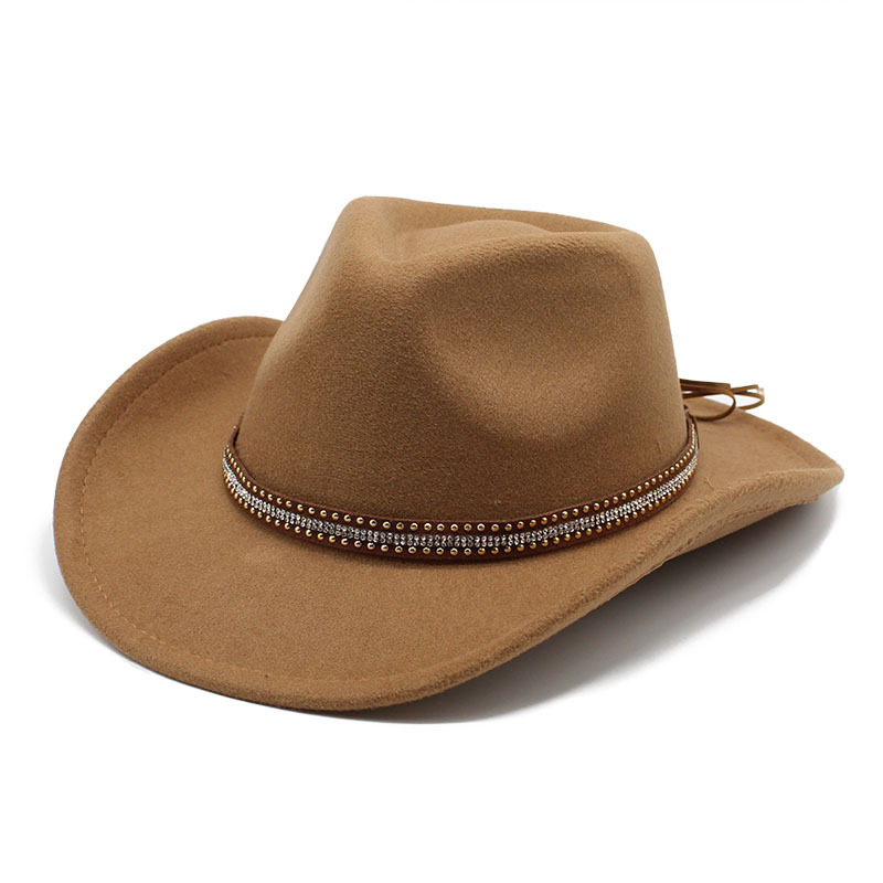 Nicholas Western Cowboy Hat-  Khaki