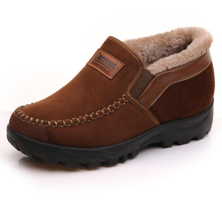 MEN'S WINTER WARM FLEECE NON-SLIP CASUAL SHOES