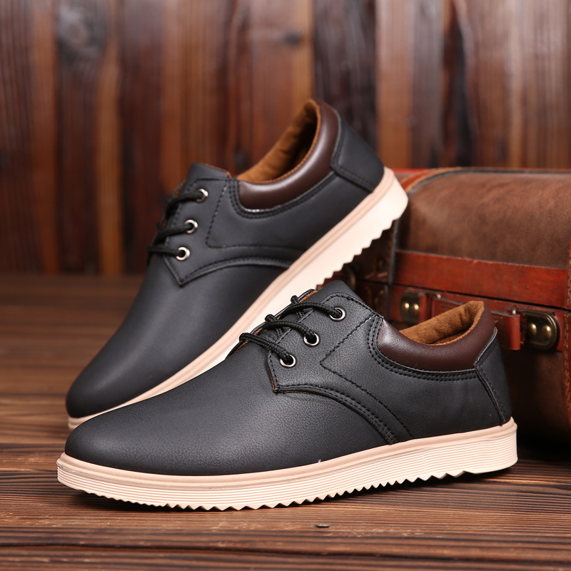 Men's Casual Versatile Leather Shoes