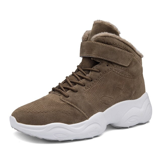 Fashion Men's Thick Plush Snow Boots