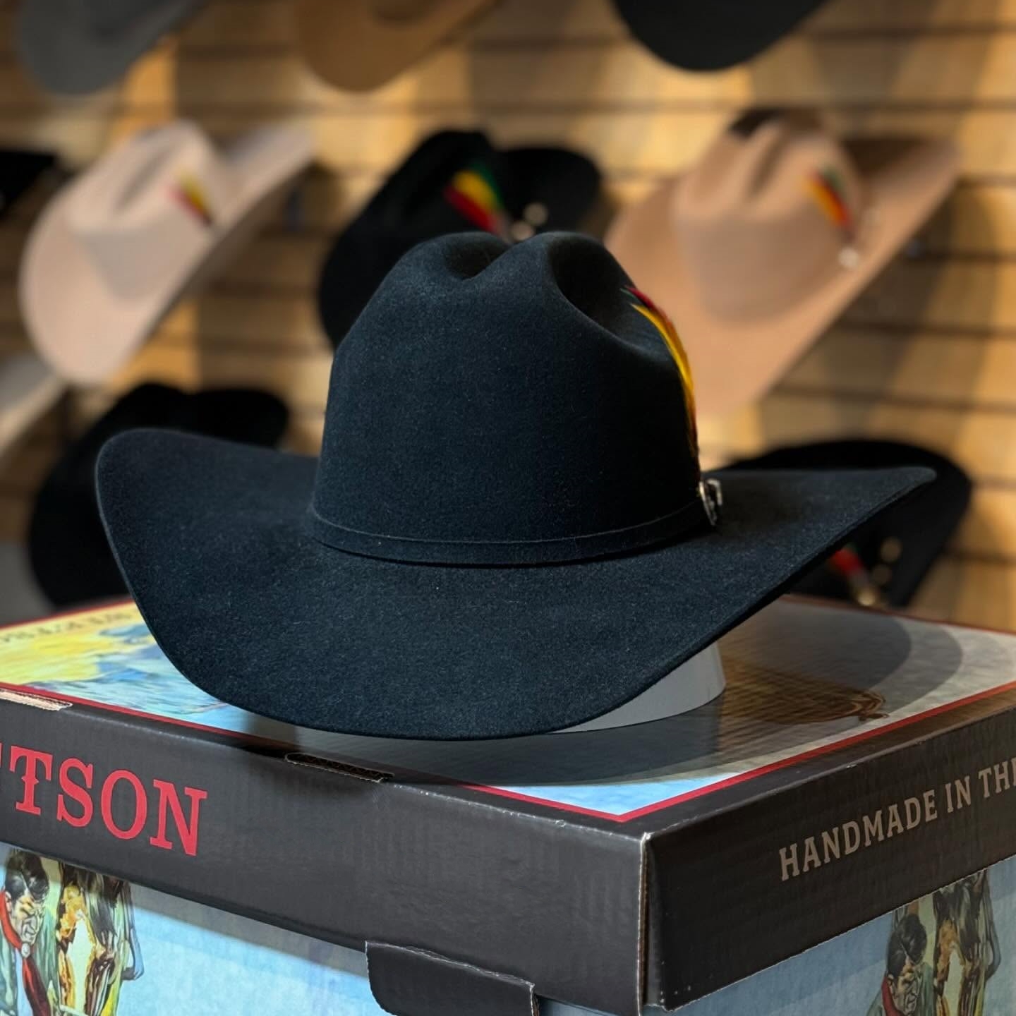 Skyline 5X Cowboy Hat-Black