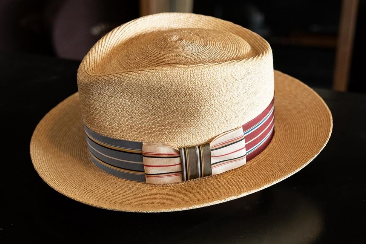 Natural Panama Hat-Ribbons Series