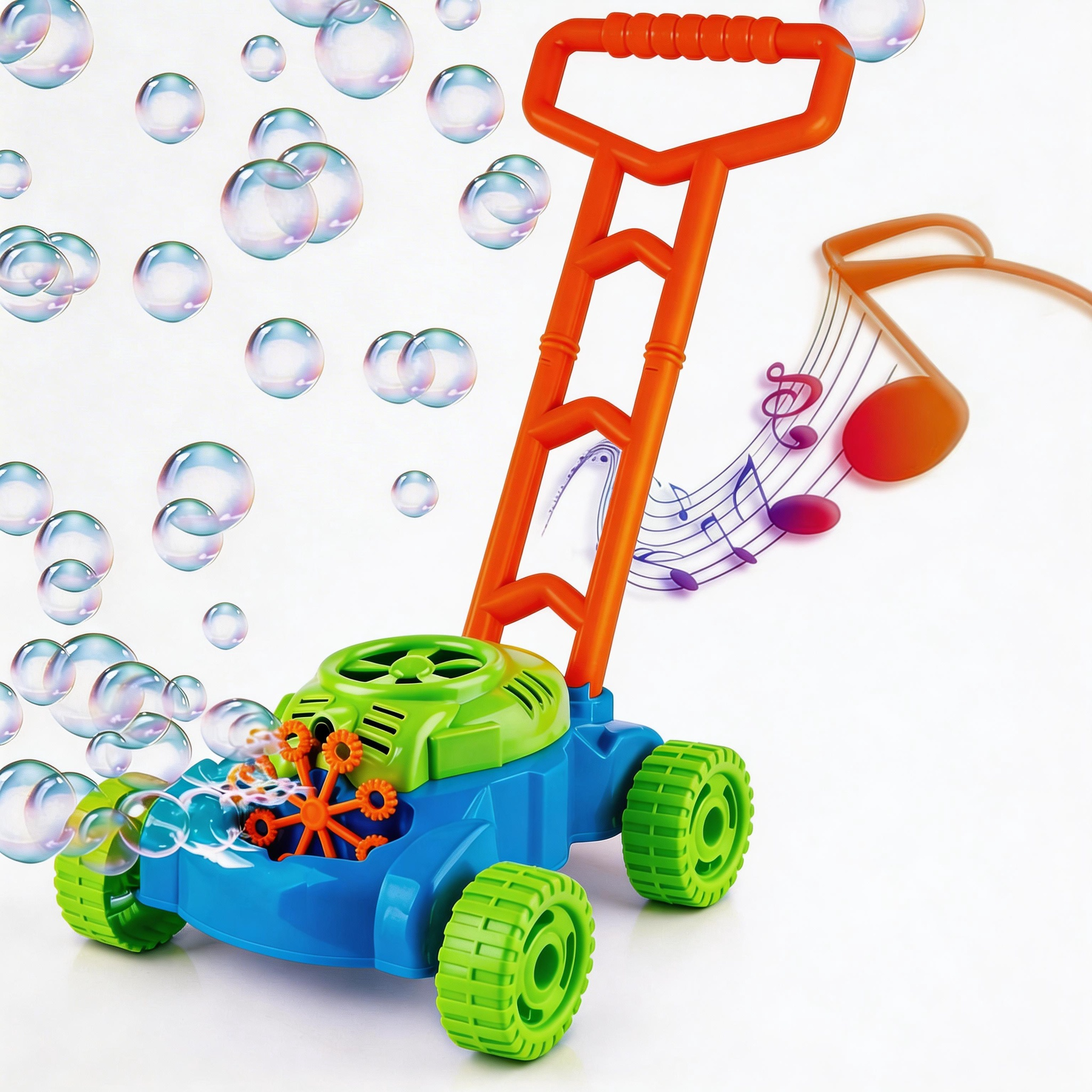 Adofi Bubble Lawn Mower for Toddlers