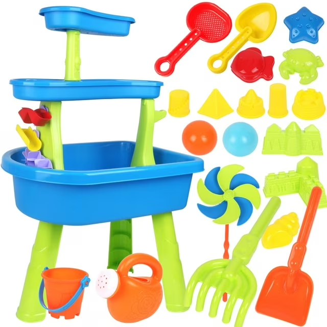 Adofi 3-Tier Sand Water Table for Toddlers