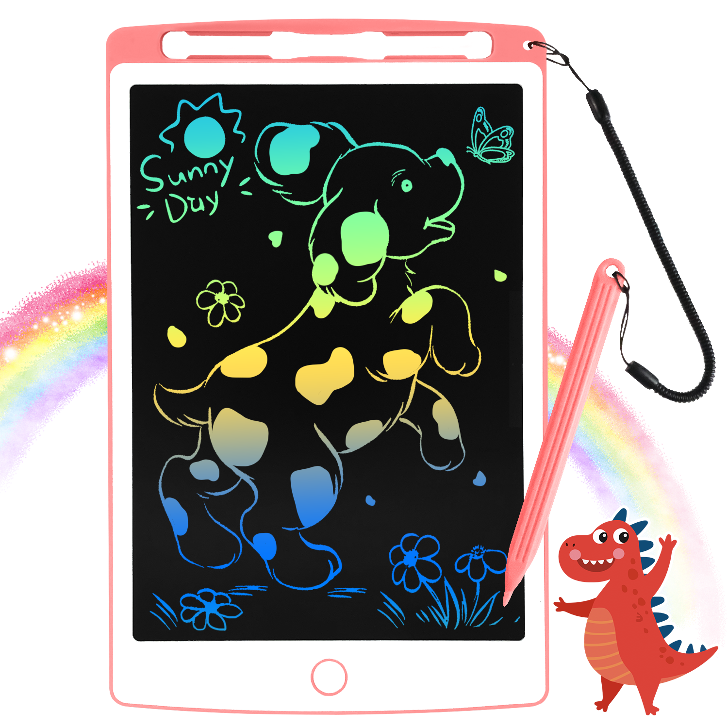 Richgv LCD Writing Tablet, 8.5 inch Electronic Graphics Tablet, Drawing Board Writing Pad Drawing Pad Toys for Boys Grils, Gifts for Kids Adults