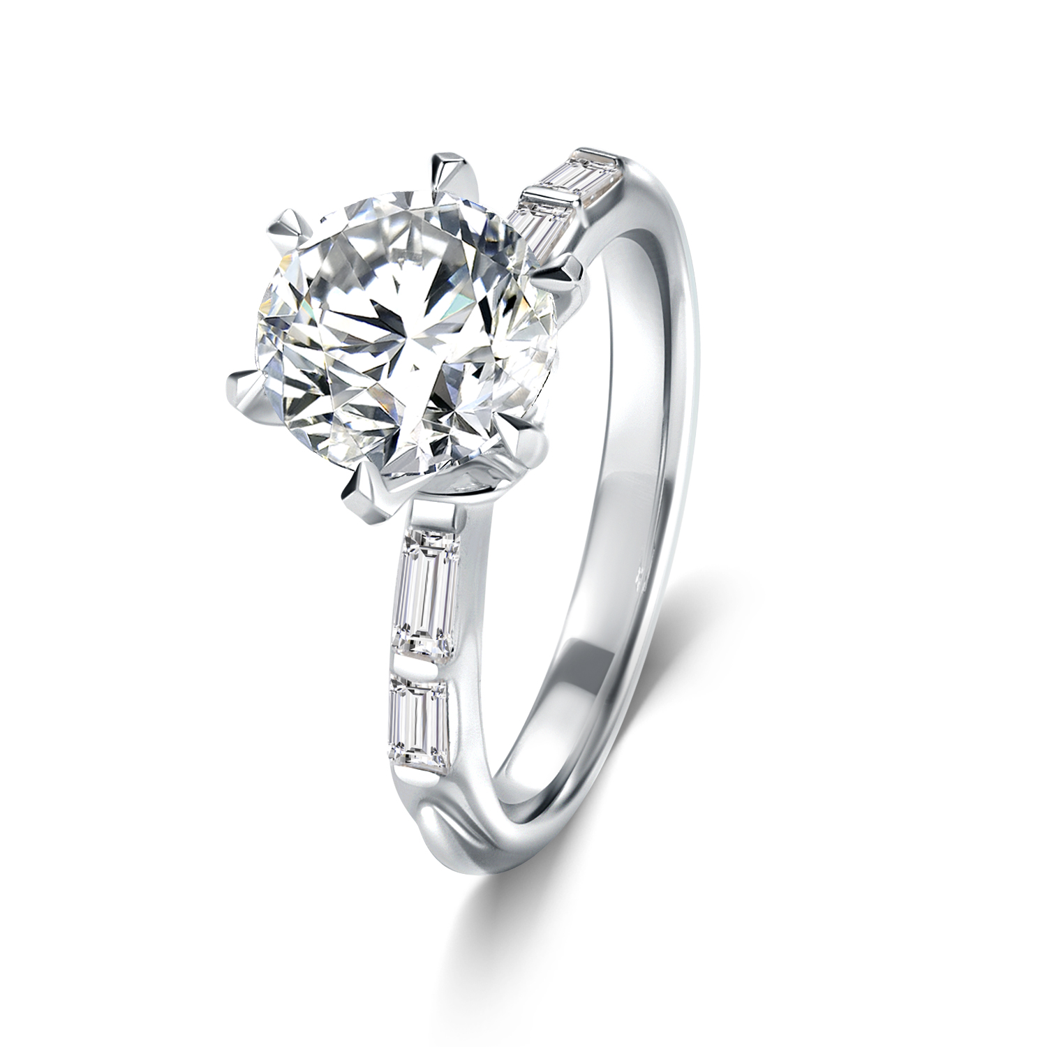Brilliant Round Cut Lab Grown Diamond