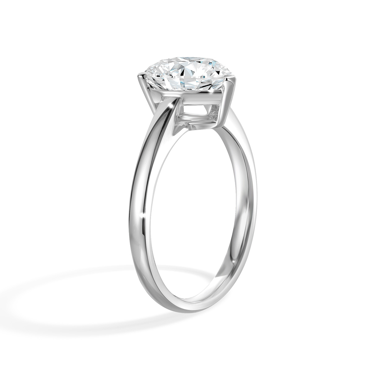 Lab-Grown Diamond 1.44ct. tw. Pear Cut 18k White Gold Rings