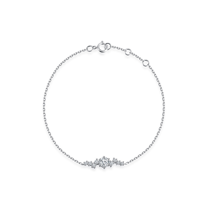 Galaxy Star Lab Grown Diamond Chocker Necklace in 18k Gold ( 0.4 Ct Tw)