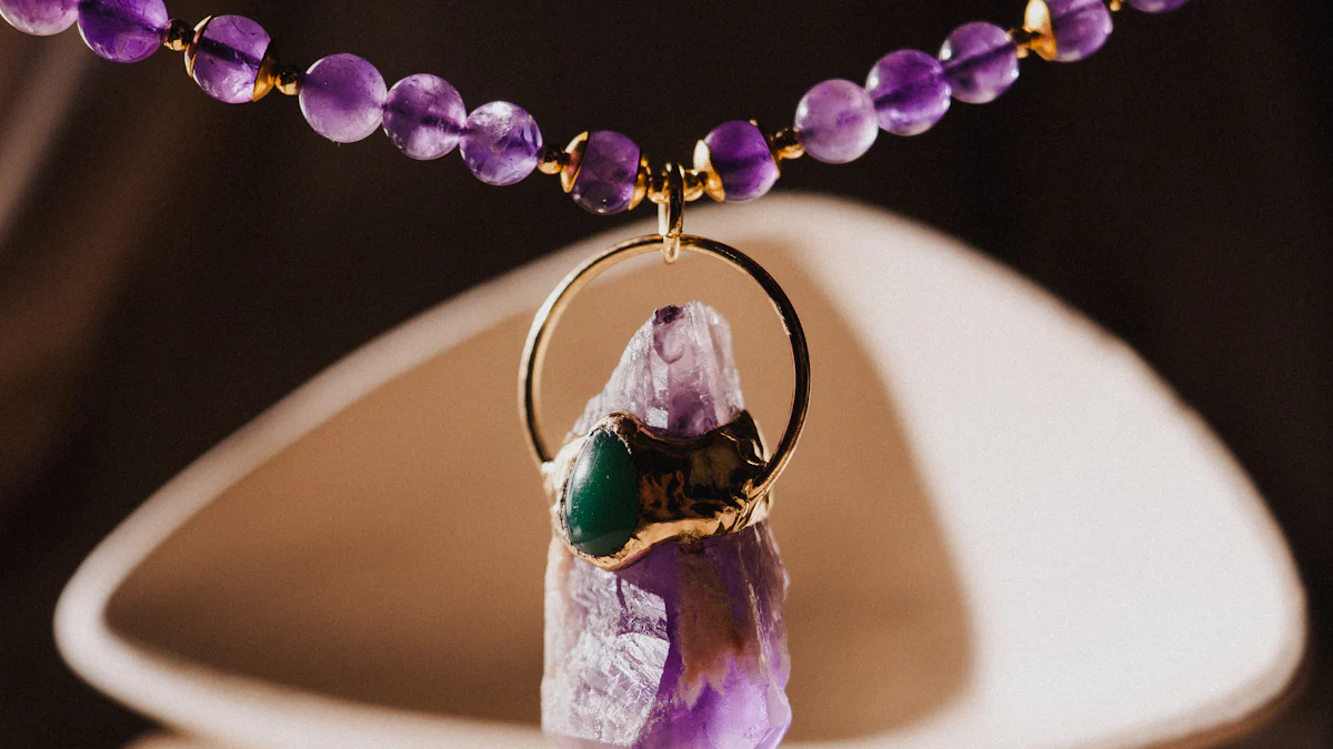 Understanding Amethyst Necklaces with Diamonds