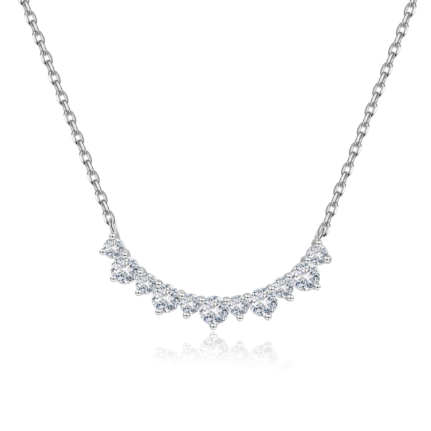 Rhythm Marseille Lab Grown Diamond Necklace in 18k Gold ( 0.2 Ct Tw)