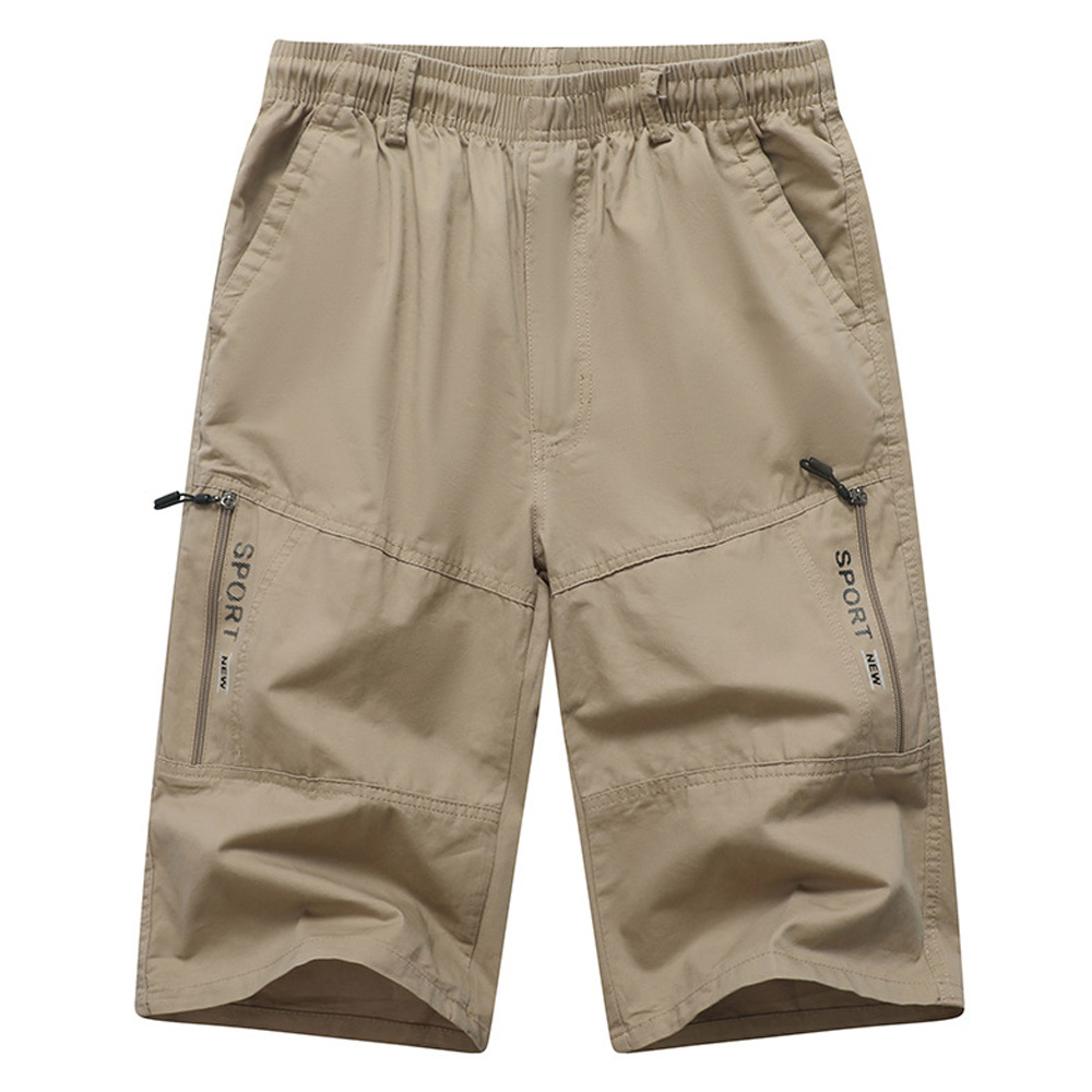 Gentlemenmode™ Sommerliche, lockere, gerade Cargo-Shorts für Herren aus reiner Baumwolle