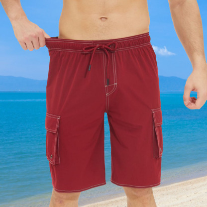Gentlemenmode™ Sommer neue einfarbige, bequeme, lässige Strandhose für Herren