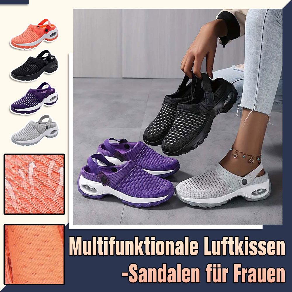 Metallwolke Damen-Sandalen und Hausschuhe mit lockerem Stretch-Luftpolster