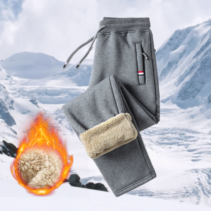 Gentlemenmode™ Warme Fleece- und verdickte Jogginghose für Herren im Winter