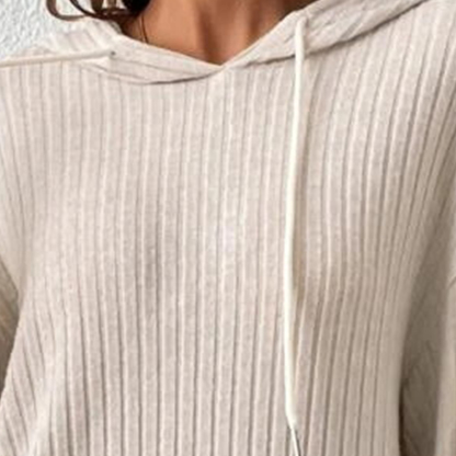 Gentlemenmode™ Neues gestricktes Taschen-Sweatshirt für Damen mit Kapuze