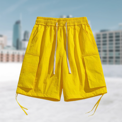 Pantalones cortos de playa deportivos casuales sueltos de verano para hombres