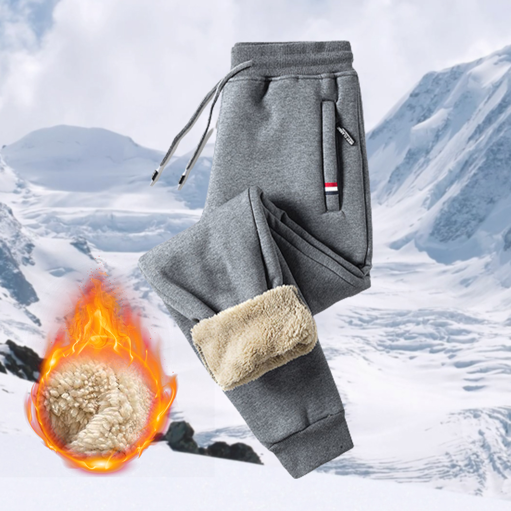 Gentlemenmode™ Warme Fleece- und verdickte Jogginghose für Herren im Winter