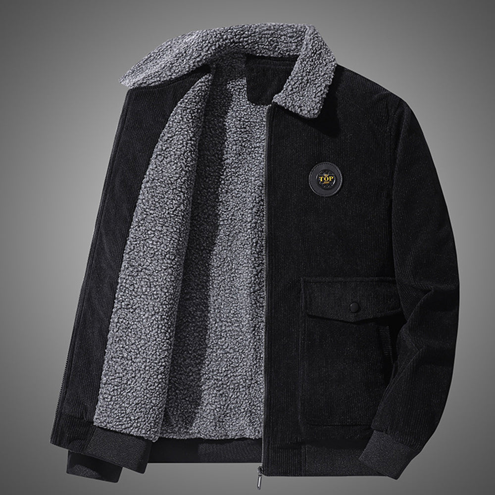 Hibote™ Cordjacke aus Fleece für Herren