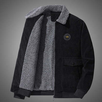 Hibote™ Cordjacke aus Fleece für Herren