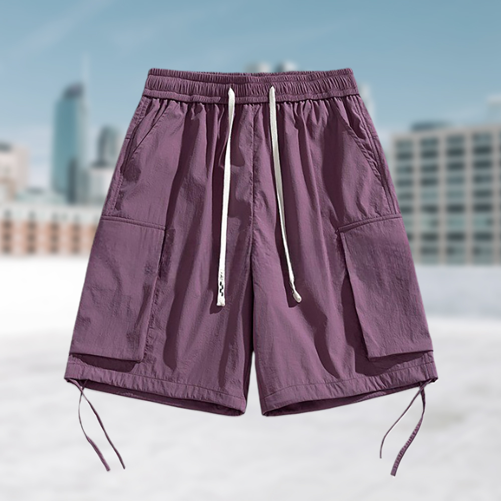 Pantalones cortos de playa deportivos casuales sueltos de verano para hombres