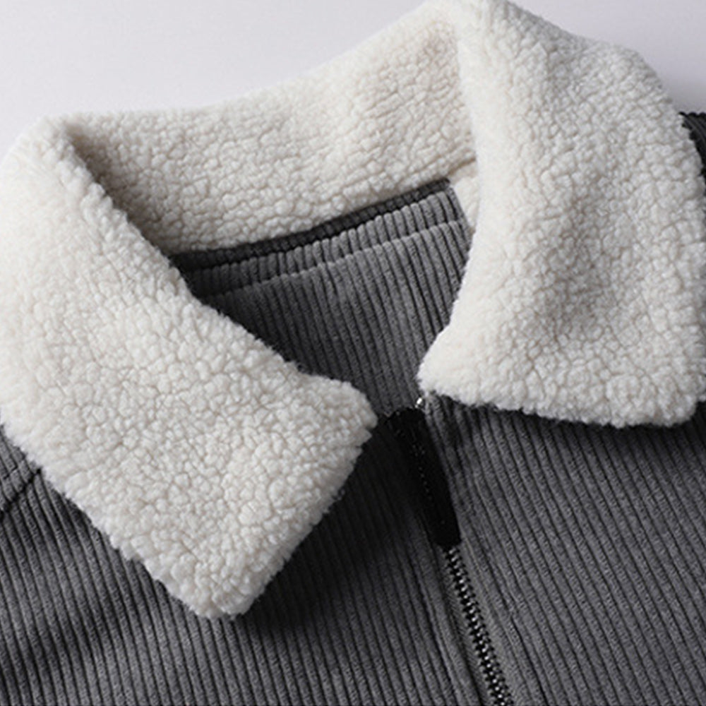 Hibote™ Cordjacke aus Fleece für Herren