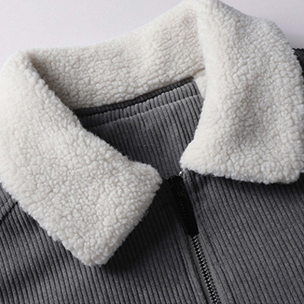 Hibote™ Cordjacke aus Fleece für Herren