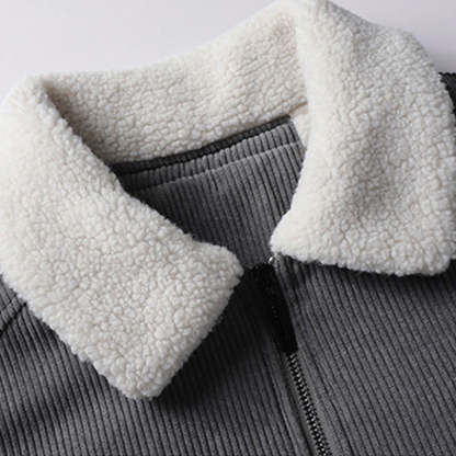 Hibote™ Cordjacke aus Fleece für Herren
