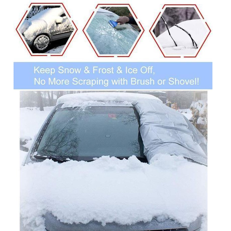 Keep Your Car Snow-free With the SnowOFF Windshield Cover for 31% Off