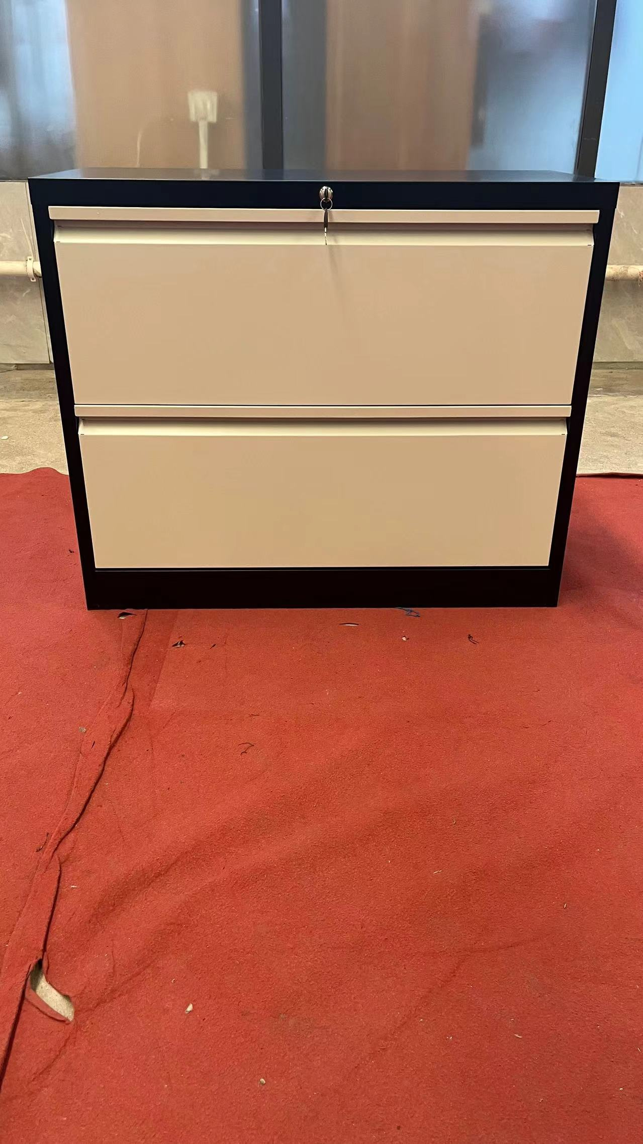 Gooseneck wide two card black frame grey door/ white door鹅颈宽二卡黑框灰/白门