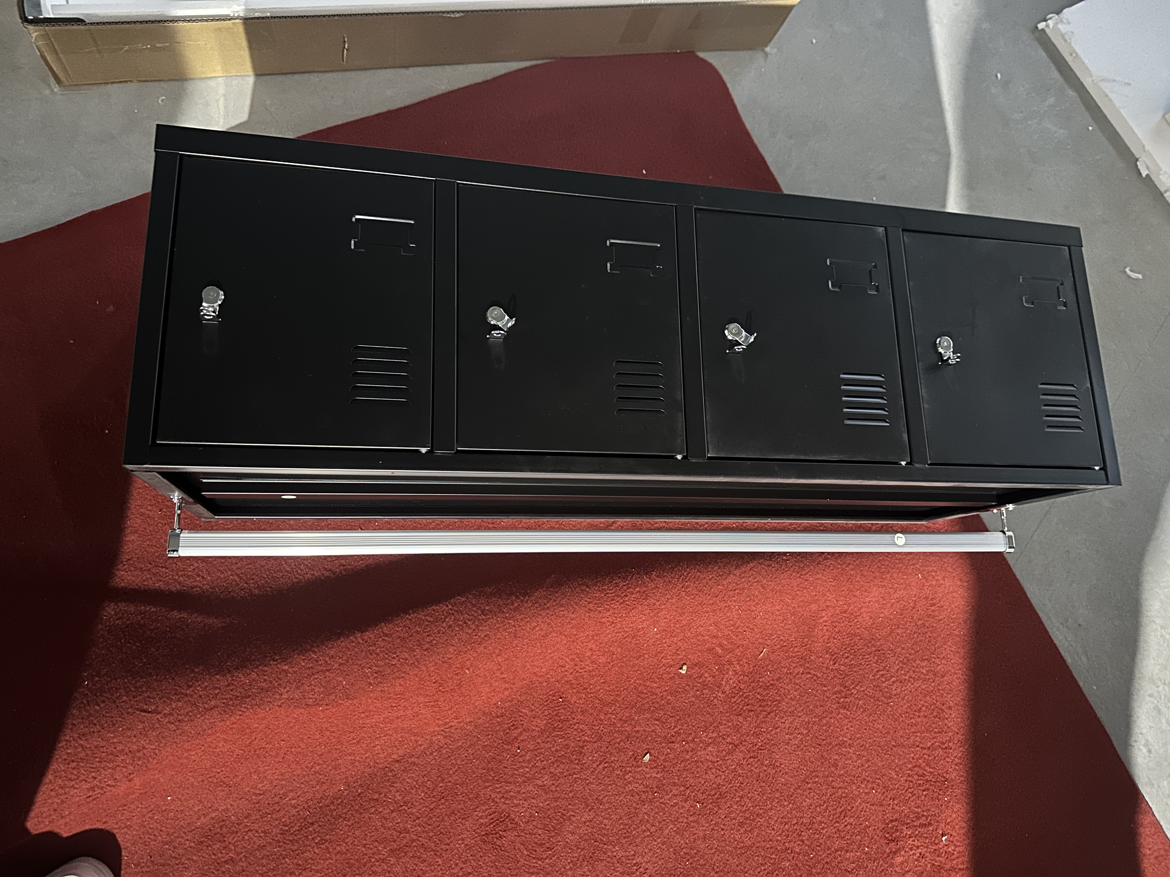 Four door lockers hanging cabinet四门更衣柜吊柜