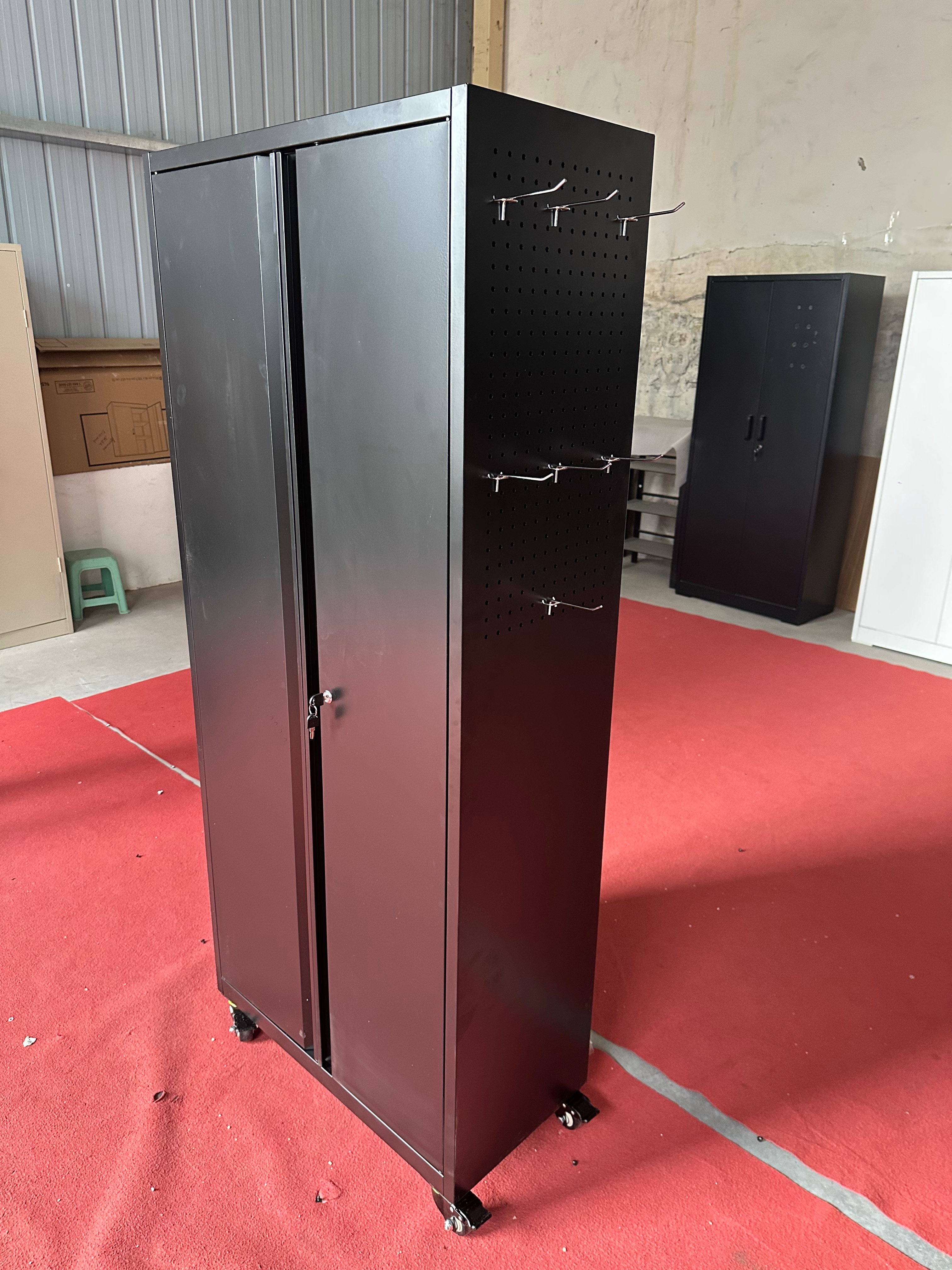 Gooseneck inside two bucket inside and outside holes plate high belt wheel black鹅颈内二斗内外洞板高带轮黑