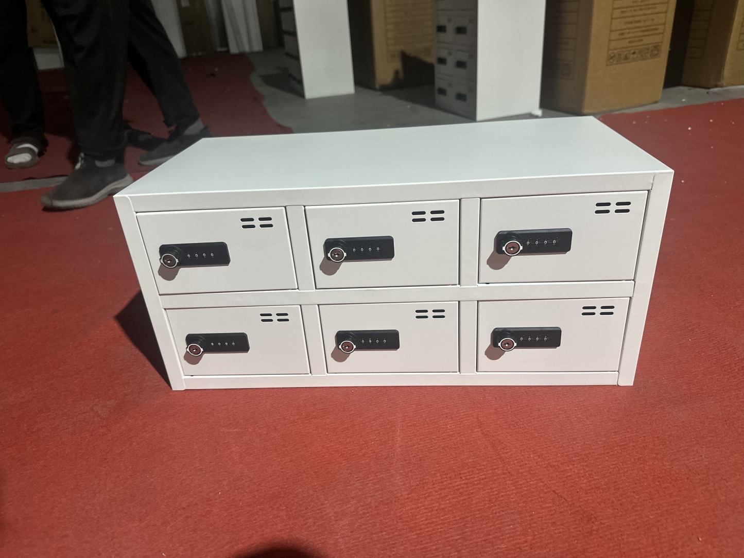 Password lock storage cabinet 密码锁收纳柜黑/白日