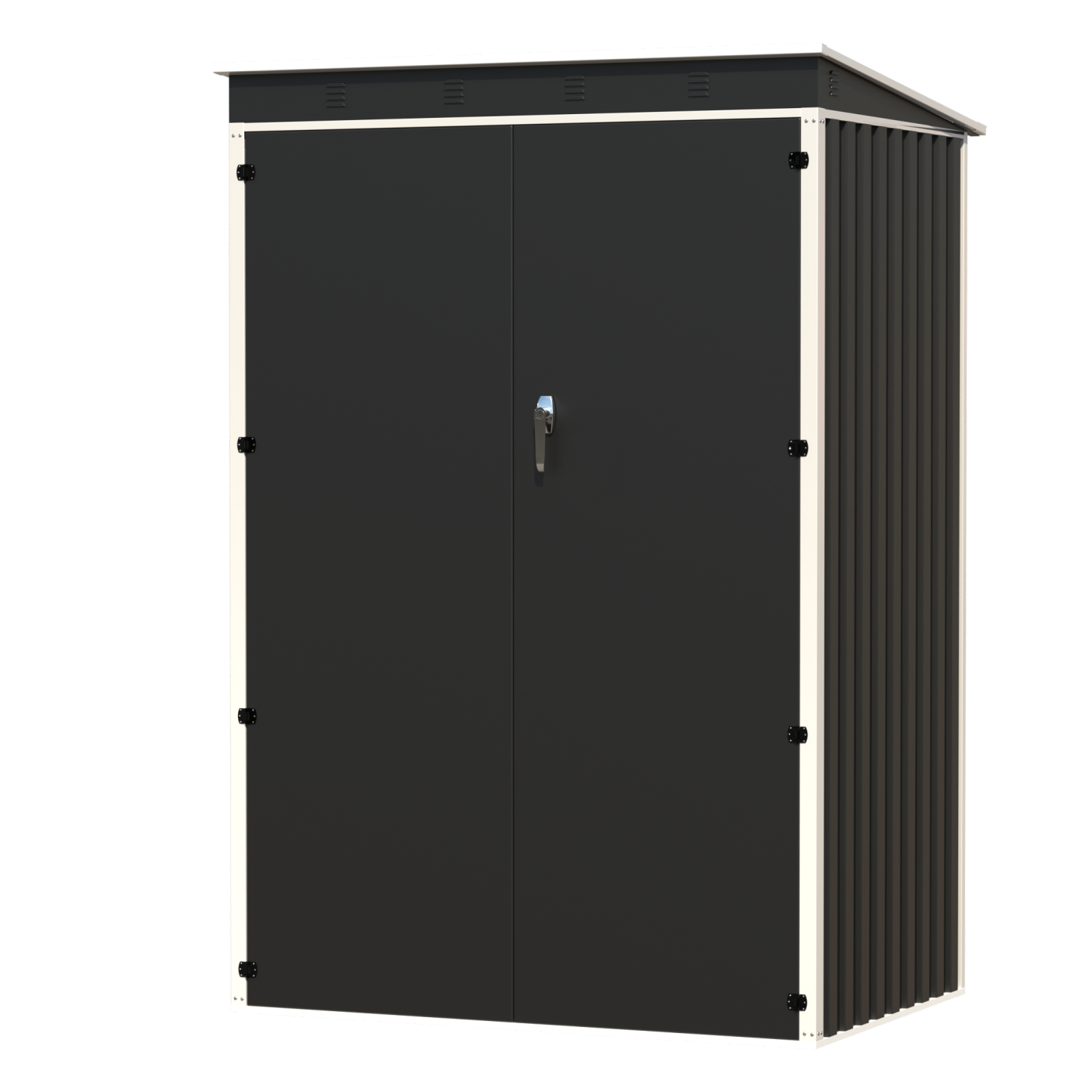 Metal shed for garden storage 643
