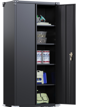 Black the cupboard in your hand