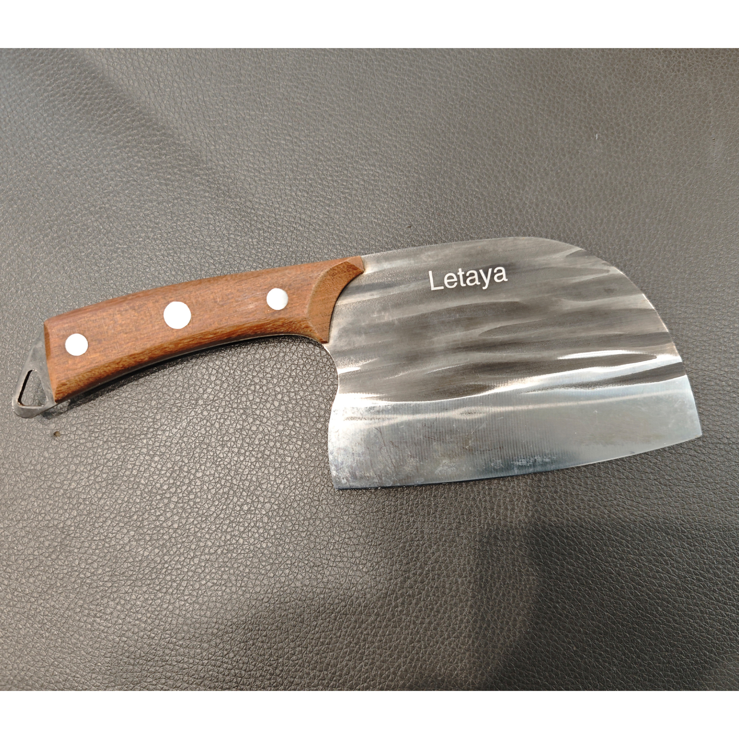 Letaya meat cleaver knife,stainless steel professional butcher chopper for home kitchen and restaurant